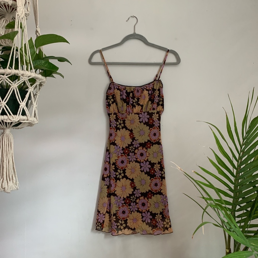 Adorable Princess Polly Floral Mini Dress